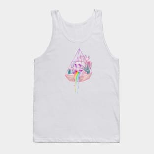 Skull Crystal Garden Tank Top